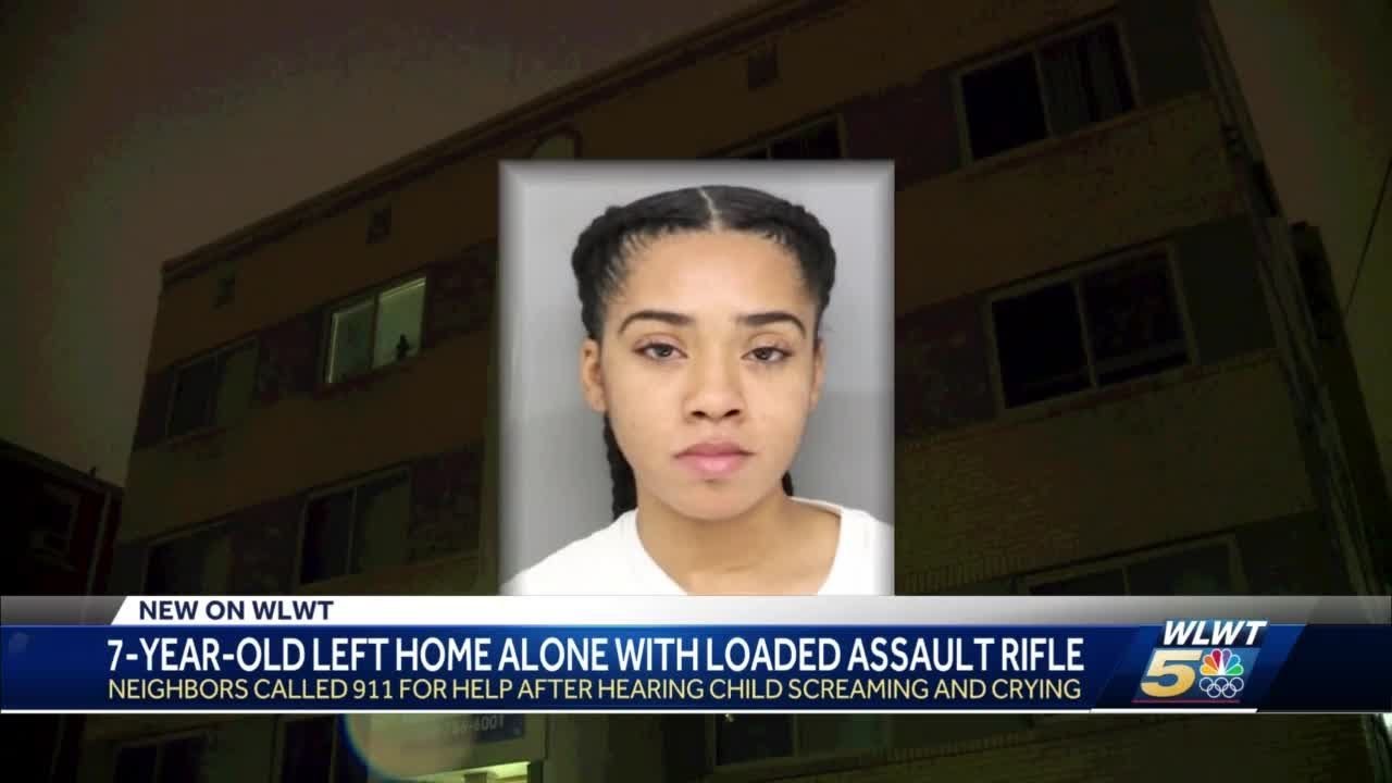 Mother accused of leaving child home alone with loaded assault rifle ...
