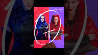 Mal + Red Descendants #descendants4 #descendants #mixingcharacters #aiart
