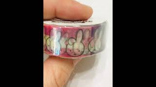 Miffy Washi Tape Planner Addict #maskingtape #washitape #miffytape
