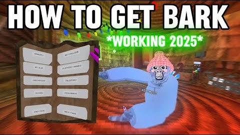 How to Get the BARK Mod Menu 2025