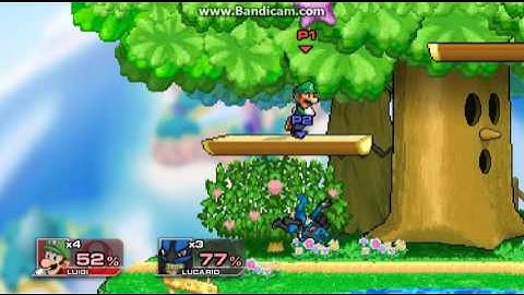 SSF2 Mod: Luigi and Lucario (over Goku) RELEASE!!!