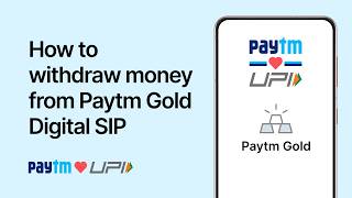 How To Withdraw Paytm D Sip Step-By-Step Guide By Paytm