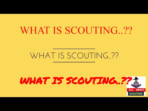 वीडियो: स्काउट कौन है?
