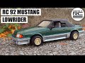 Custom RC 1992 Ford Mustang GT Lowrider Build in 1/24 Scale From Menace II Society Part 3