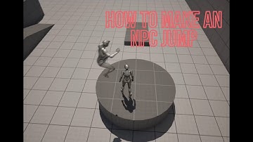 Unreal Engine AI: Part 2. How to make an NPC jump