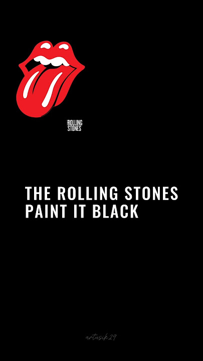 (ShortsLyrics) The Rolling Stones - Paint It, Black #lyrics #storywa #therollingstones #shorts