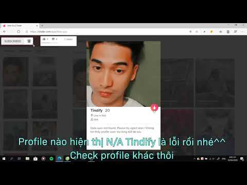 Video Trick Match/xem người thích mình trên Tinder mà không... - youtube