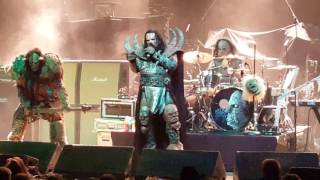 Lordi - Nailed by the Hammer of Frankenstein  live 2.15.17