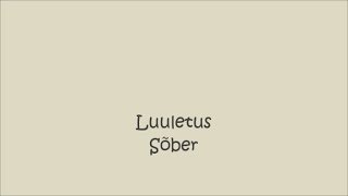 Luuletus. Sõber