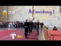 Tourists are gobsmacked when watching the Honor Guard shift-changing performance!…