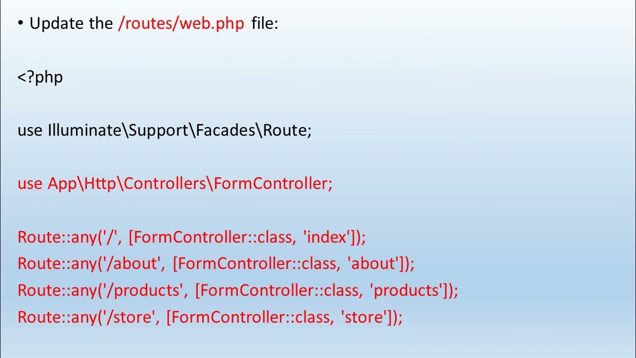 26 Bootstrap template in Laravel YouTube