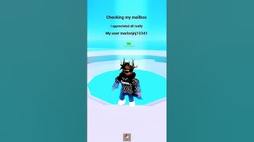 checking my mailbox in pls donate #plsdonate #shorts #roblox