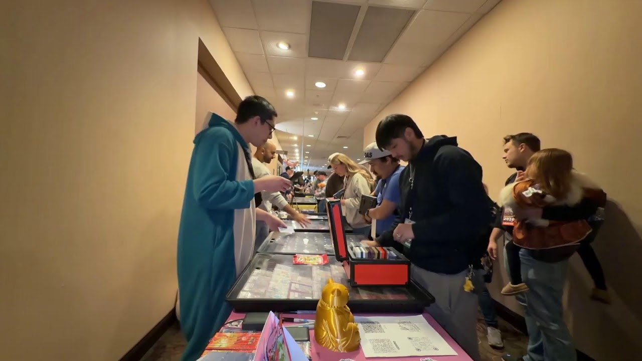 Live Pokemon Card Vending - Kansas City Trading Card Con Day 3
