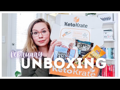 IS KETO KRATE WORTH IT? February 2021 Unboxing & Taste Test [keto + low carb subscription snack box]