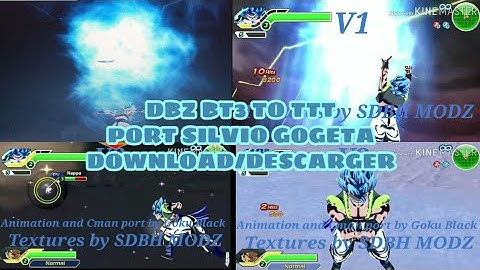 Download/Descarger | Gogeta by Silvio DBZ bt3 to ttt ported | TECX VINY |