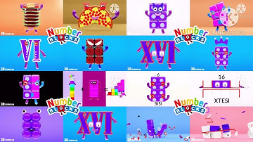 NUMBERBLOCKS Superparison Part 24 | 3D Blender Lab