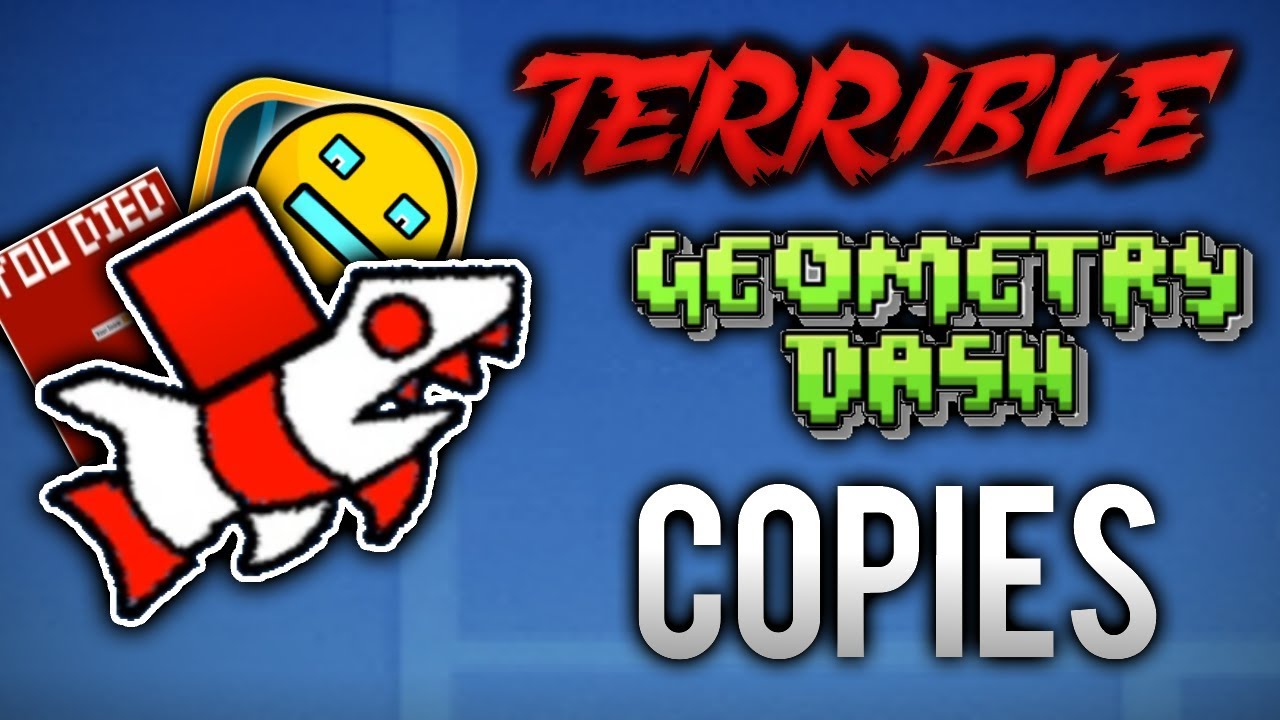 PLAYING TERRIBLE GEOMETRY DASH COPIES ON SCRATCH - YouTube