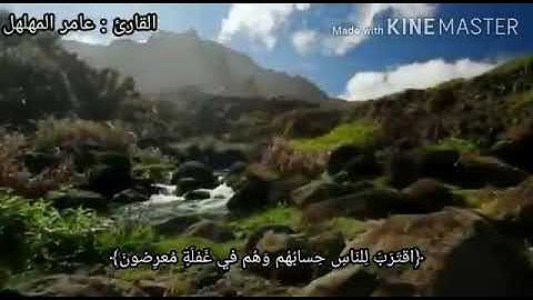 من سورة الأنبياء - القارئ عامر المهلهل