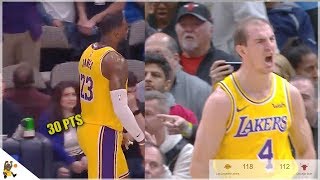 Lakers vs Bulls Full Game Highlights! 2019 NBA Season. Lebron Gets THIRD Straight Triple Double!