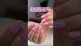 Comment your name to see your nails!!💅🌸💗 #pinkynails #pinterest #nails
