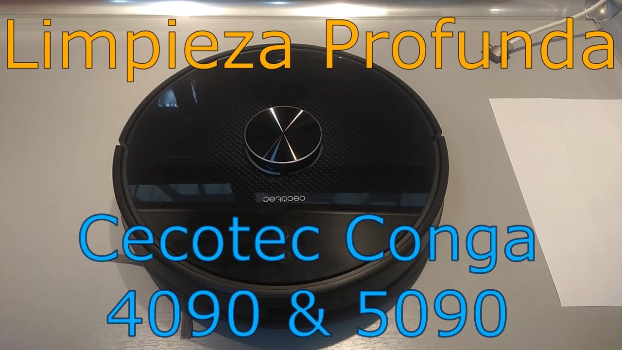 Cecotec Conga: Desmontamos la Rueda Omnidireccional del Robot Aspirador  Español - YouTube