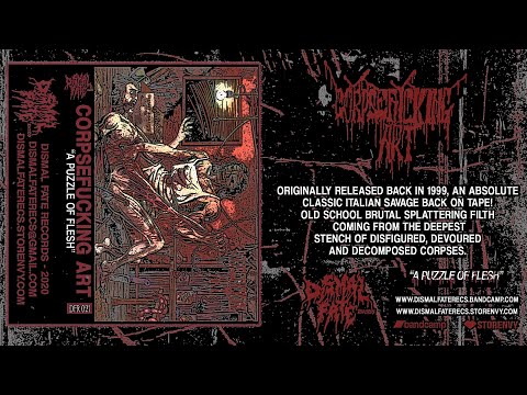 CORPSEFUCKING ART - A Corpse In The Backyard (2020 Dismal Fate Records)