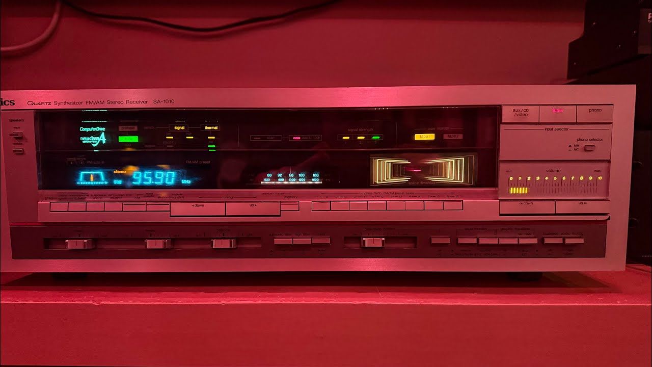 Technics SA-1010 120 WPC Final Monster Receiver from 1983 - YouTube