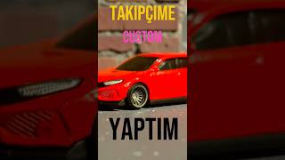 Hot wheels Honda civic type r Custom, takipçim istedi biz yaptık. #hotwheels #custom #honda