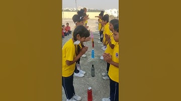 #Bottle game #Brain focus activity.
