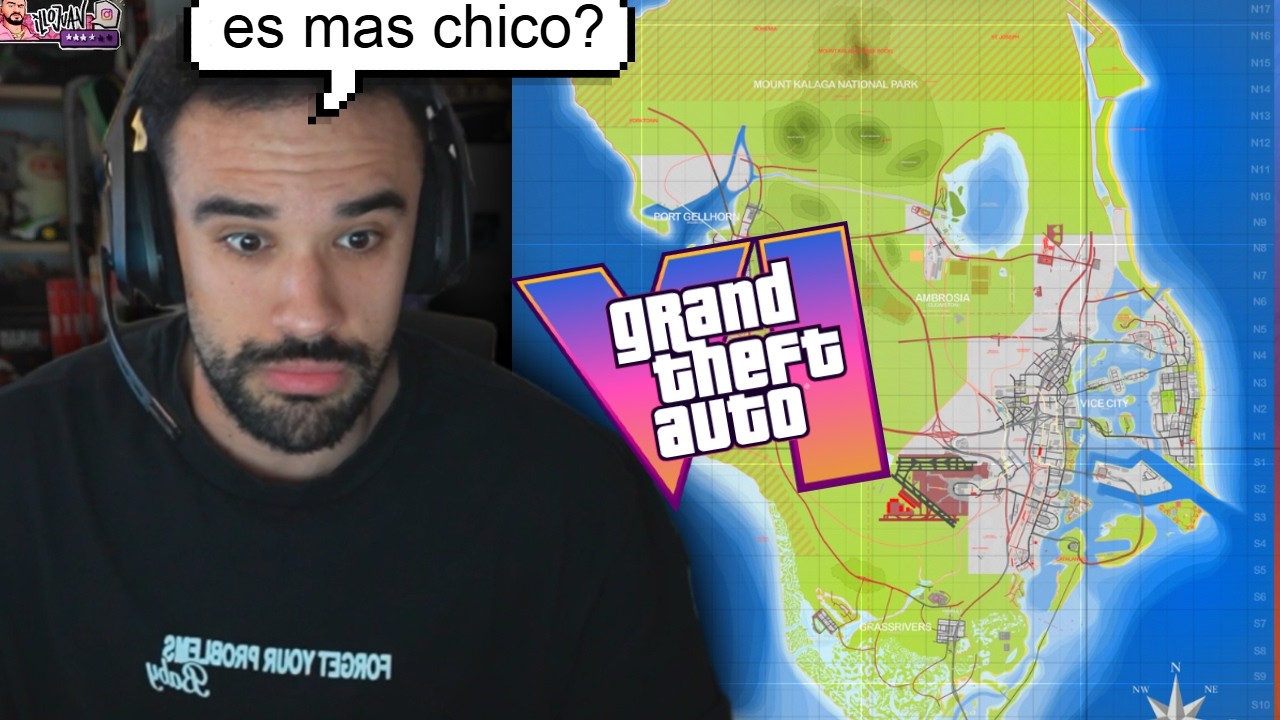 Illojuan Reacciona al Nuevo mapa de GTA 6 actualizado 2026