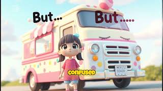 The Girl and the Ice Cream Truck -US English accent | Moral Story | Childrenia Story