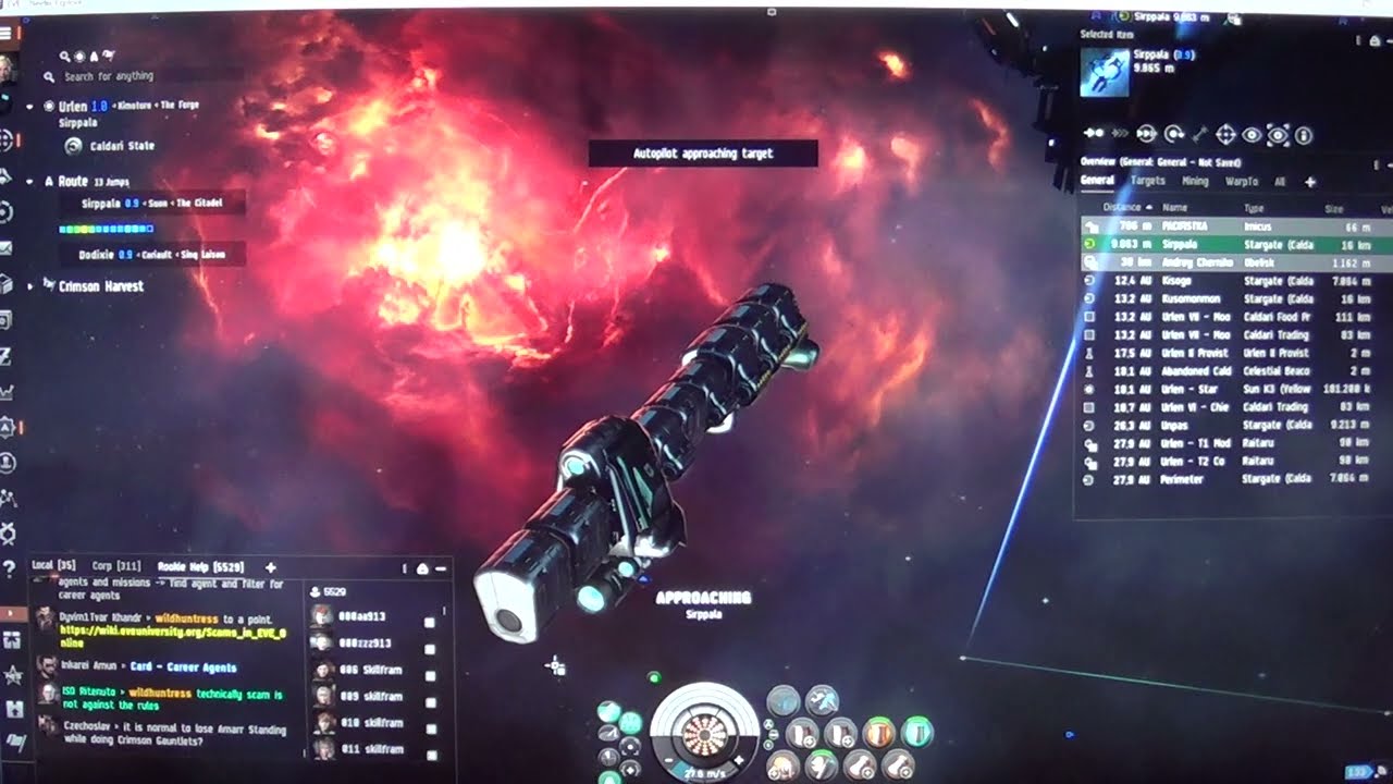 MongoTV_18700 - EVE Online - DANSK - Del 383 - Dag 30 -Kryros Hauler-Pyerite-35-Jumps-Amarr-Dodixie