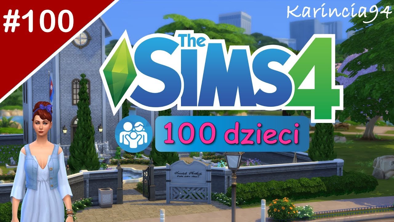 Sims 4 100 dzieci (#100) "Czas z rodzeństwem" - poprawiona wersja - YouTube