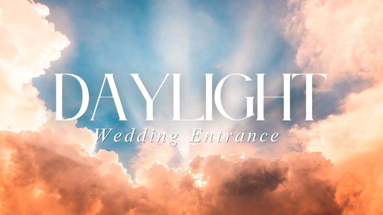 Daylight by Taylor Swift| Wedding Entrance for Dakota & Scott