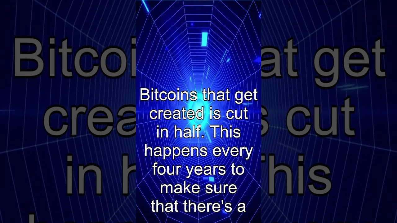Bitcoin Halving Explained in 60 Seconds 🪙⚡ | Why It Matters!