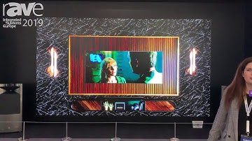 ISE 2019: SAMSUNG Showcases the 219" 6K Display - The Wall - with True Black and True Colors