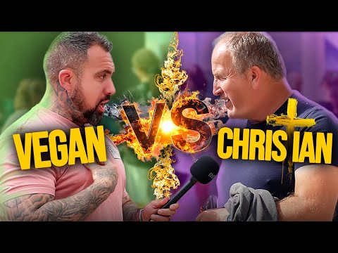 Vegan Debates Christian: Who Preaches Peace Yet Does This?!