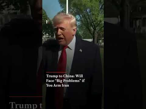 Video Donald Trump Warns China of “Big Problems” Over Iran Support | N18G