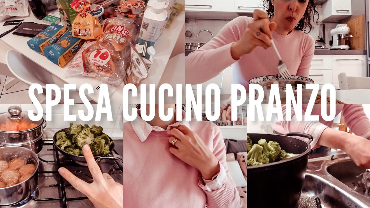 Non fa per me! SPESA 🛒 CUCINO 🥦 PRANZO 🥙 #dailyvlog