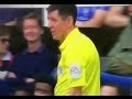 Fulham Fan OFFERS the linesman a blind mans STICK ~ Fulham vs Everton - 30/3/2014