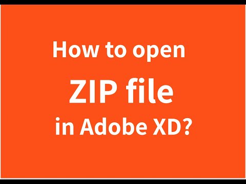 How to open the zip file in Adobe XD? | How to find  XD source file from zip folder? #adobexd