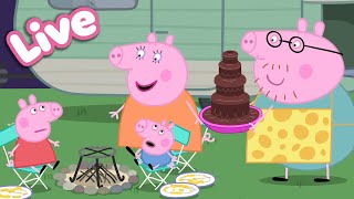 🍎 Peppa Pig Best Bites LIVE! 🐷 Peppa’s Food & Cooking Moments |  Tales Full Episodes 24/7