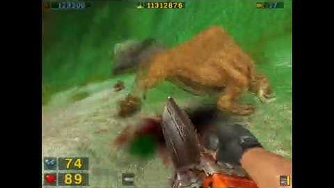 Serious Sam Classic The Second Encounter (custom map) - Military Decay - Mission 1 (SERIOUS)