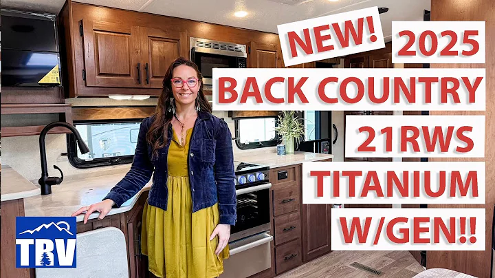 Redesigned Floor Plan! ‘25 Back Country 21RWS Off Road, Off Grid, Travel Trailer W/Generator & Solar