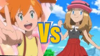 Misty Vs Serena. Who Will Win. Pokemon Showdown Battle.