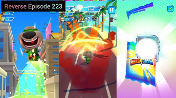 Talking Tom Hero Dash Reverse Android GamePlay Walkthrough Episode 223