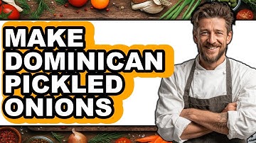 How To Make Dominican Pickled Onions - Step By Step