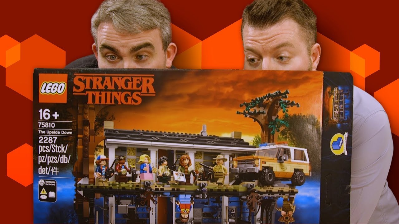 Lego Stranger Things - Watch Key Scenes From The Show In Lego