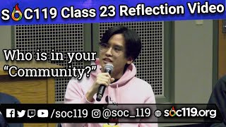 "Who Defines Your Community?" #SOC119
