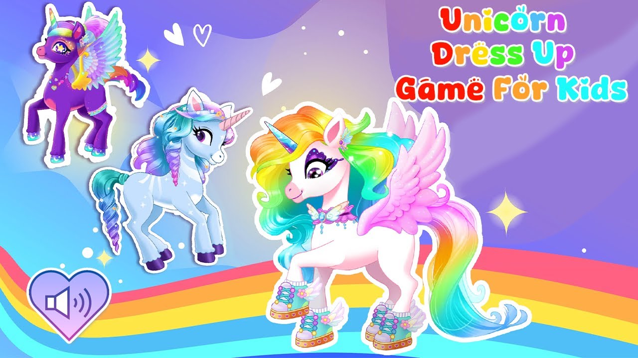 Unicorn Dress up Game for Kids | Game Story | Unicorn